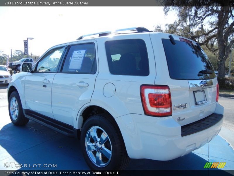 White Suede / Camel 2011 Ford Escape Limited