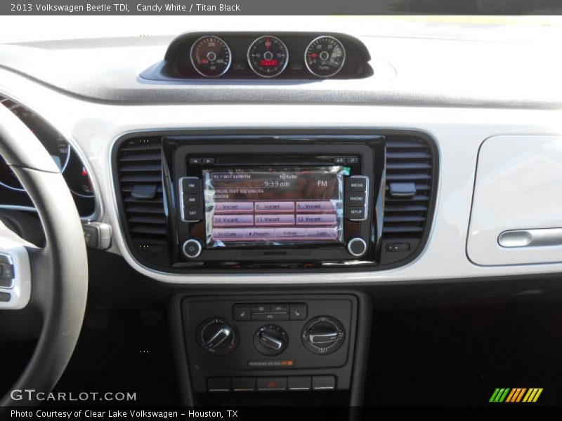 Candy White / Titan Black 2013 Volkswagen Beetle TDI