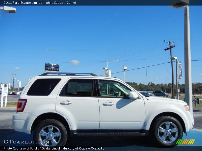 White Suede / Camel 2011 Ford Escape Limited