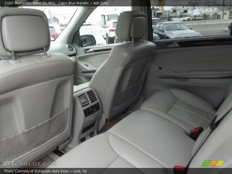 Capri Blue Metallic / Ash Grey 2007 Mercedes-Benz GL 450