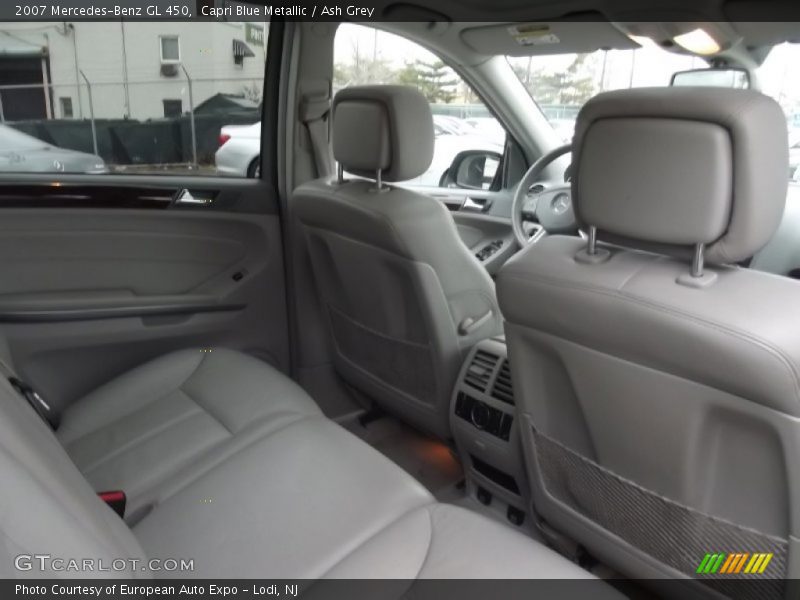 Capri Blue Metallic / Ash Grey 2007 Mercedes-Benz GL 450