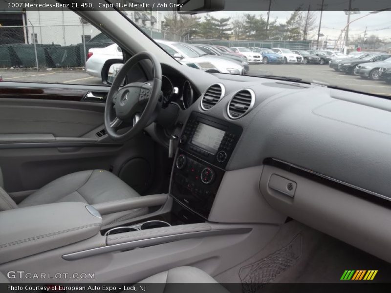 Capri Blue Metallic / Ash Grey 2007 Mercedes-Benz GL 450