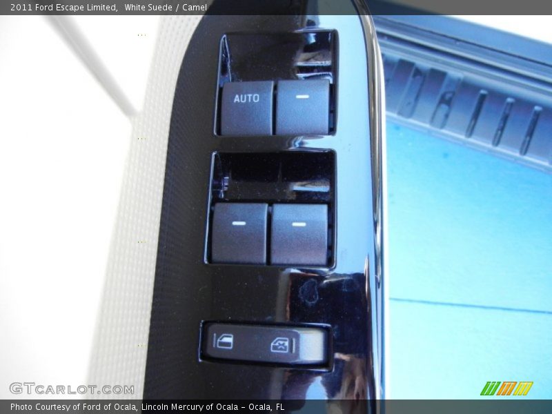 White Suede / Camel 2011 Ford Escape Limited