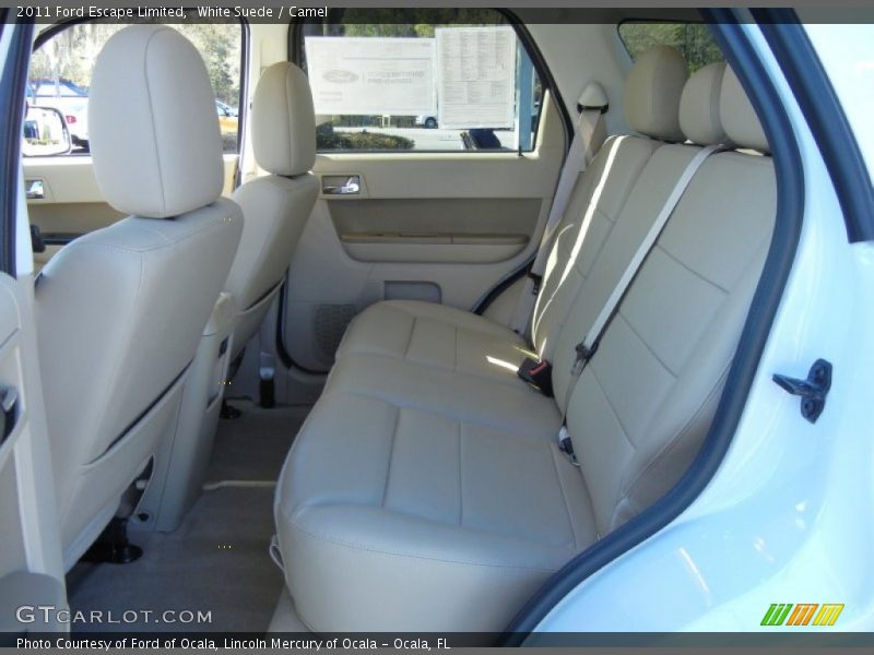 White Suede / Camel 2011 Ford Escape Limited