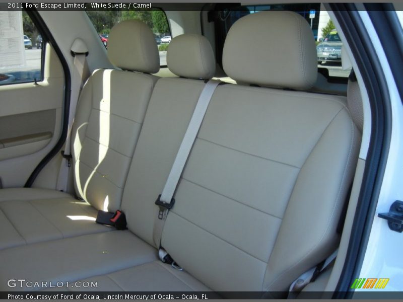 White Suede / Camel 2011 Ford Escape Limited