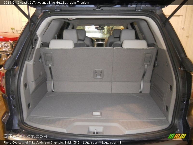 Atlantis Blue Metallic / Light Titanium 2013 GMC Acadia SLT
