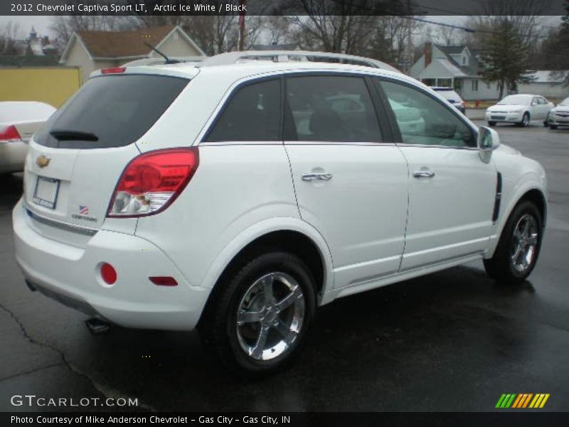 Arctic Ice White / Black 2012 Chevrolet Captiva Sport LT