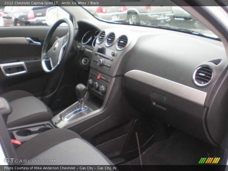 Dashboard of 2012 Captiva Sport LT