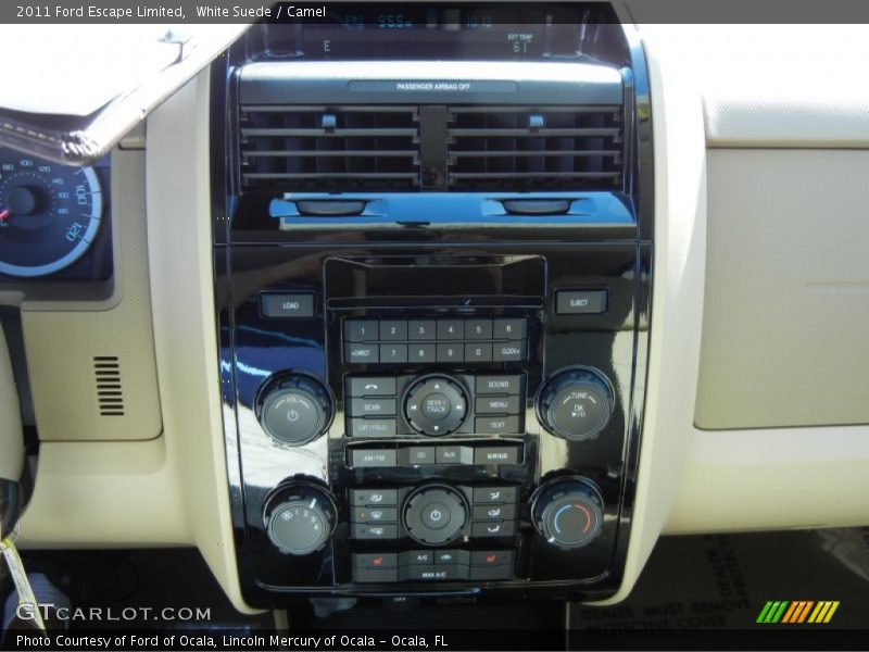 White Suede / Camel 2011 Ford Escape Limited