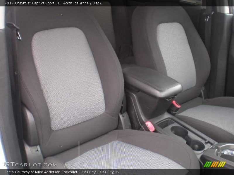 Arctic Ice White / Black 2012 Chevrolet Captiva Sport LT