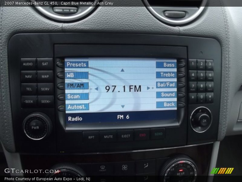 Audio System of 2007 GL 450