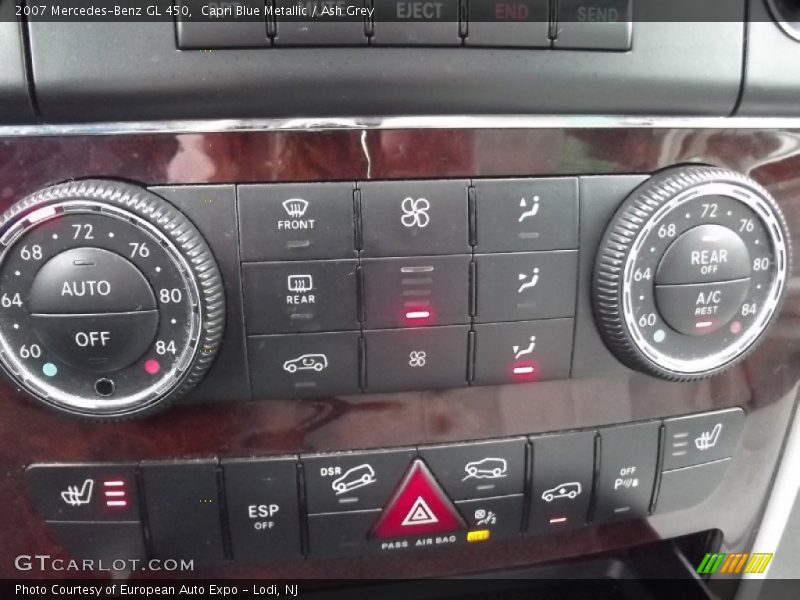 Controls of 2007 GL 450