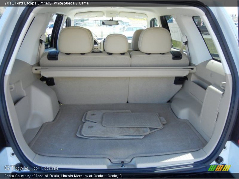 White Suede / Camel 2011 Ford Escape Limited