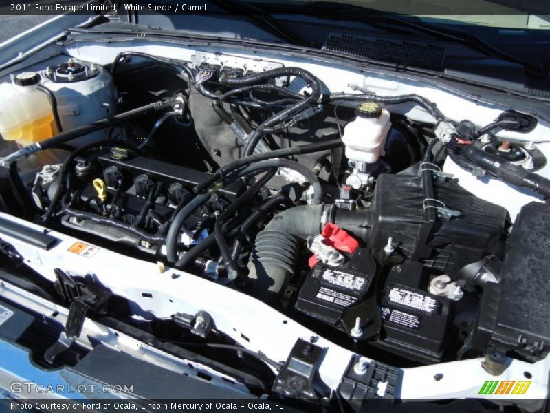 White Suede / Camel 2011 Ford Escape Limited