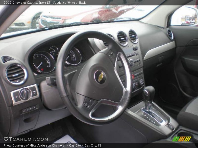 Dashboard of 2012 Captiva Sport LT