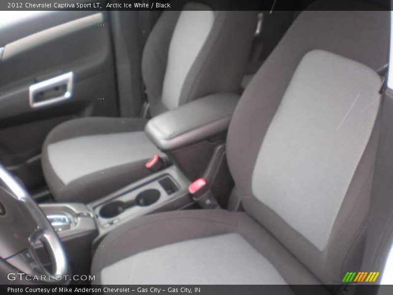 Arctic Ice White / Black 2012 Chevrolet Captiva Sport LT