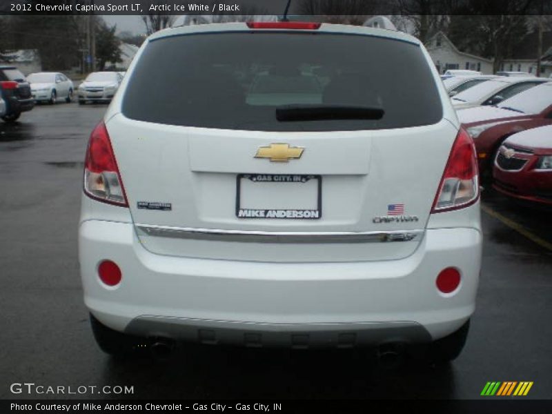 Arctic Ice White / Black 2012 Chevrolet Captiva Sport LT
