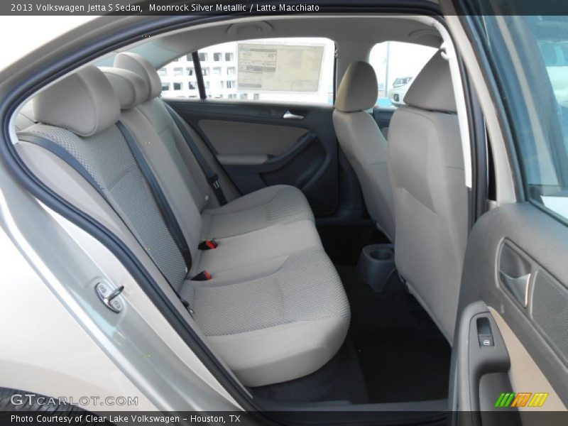 Moonrock Silver Metallic / Latte Macchiato 2013 Volkswagen Jetta S Sedan