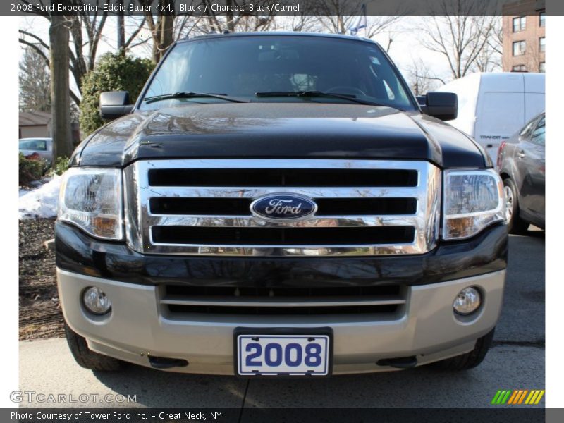 Black / Charcoal Black/Camel 2008 Ford Expedition Eddie Bauer 4x4