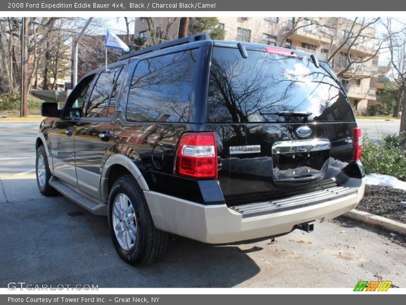 Black / Charcoal Black/Camel 2008 Ford Expedition Eddie Bauer 4x4