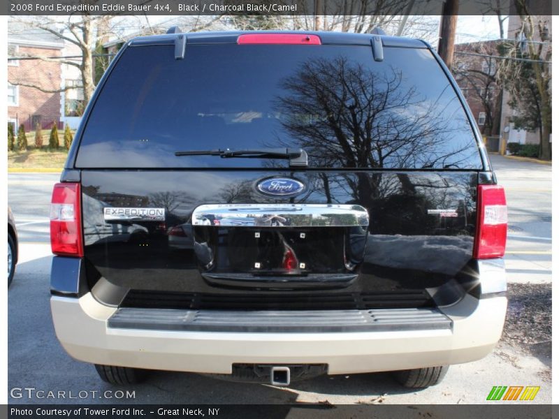Black / Charcoal Black/Camel 2008 Ford Expedition Eddie Bauer 4x4