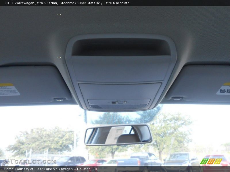 Moonrock Silver Metallic / Latte Macchiato 2013 Volkswagen Jetta S Sedan