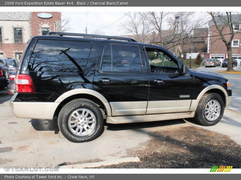 Black / Charcoal Black/Camel 2008 Ford Expedition Eddie Bauer 4x4