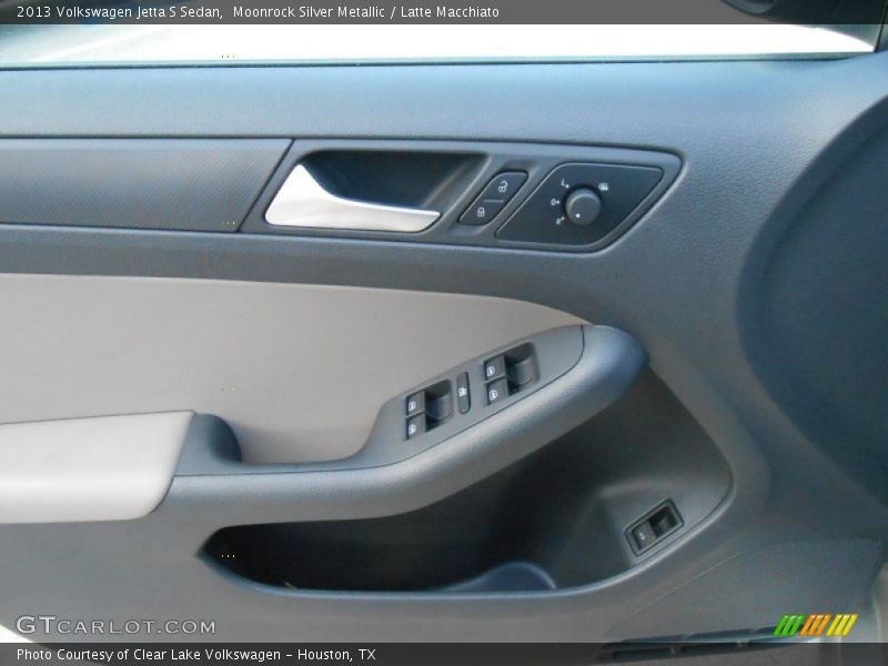 Moonrock Silver Metallic / Latte Macchiato 2013 Volkswagen Jetta S Sedan