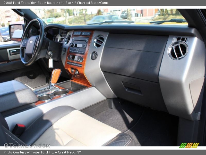 Black / Charcoal Black/Camel 2008 Ford Expedition Eddie Bauer 4x4