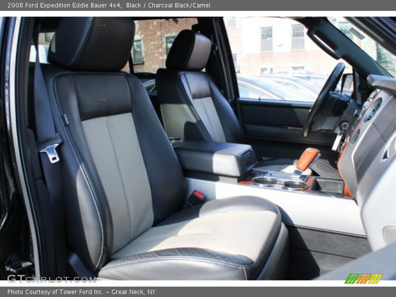 Black / Charcoal Black/Camel 2008 Ford Expedition Eddie Bauer 4x4