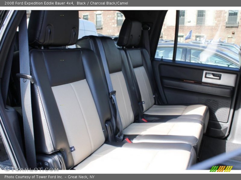 Black / Charcoal Black/Camel 2008 Ford Expedition Eddie Bauer 4x4