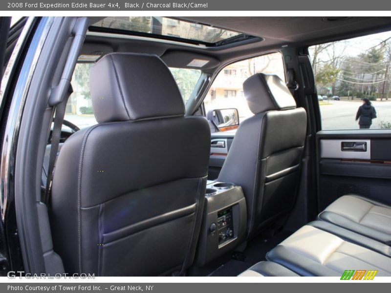 Black / Charcoal Black/Camel 2008 Ford Expedition Eddie Bauer 4x4