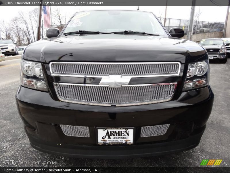 Black / Light Cashmere 2009 Chevrolet Tahoe Hybrid 4x4