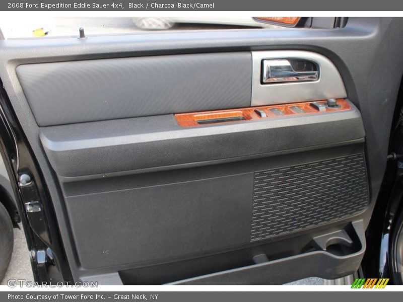 Black / Charcoal Black/Camel 2008 Ford Expedition Eddie Bauer 4x4