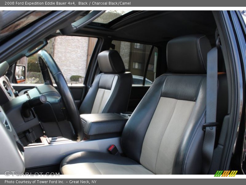 Black / Charcoal Black/Camel 2008 Ford Expedition Eddie Bauer 4x4