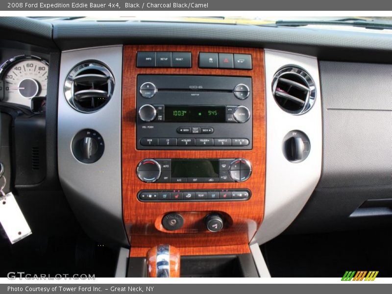 Black / Charcoal Black/Camel 2008 Ford Expedition Eddie Bauer 4x4
