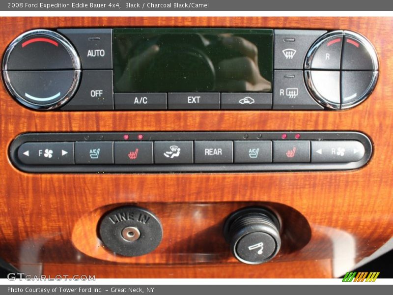 Black / Charcoal Black/Camel 2008 Ford Expedition Eddie Bauer 4x4