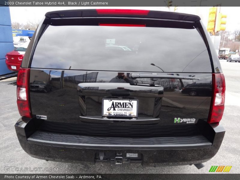 Black / Light Cashmere 2009 Chevrolet Tahoe Hybrid 4x4