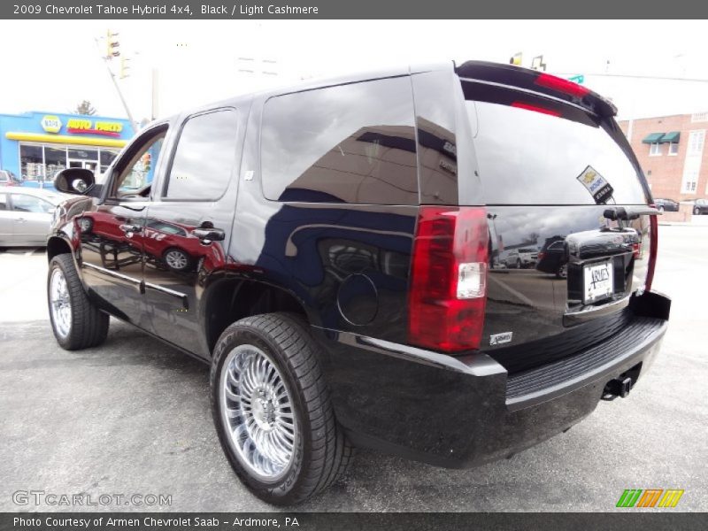 Black / Light Cashmere 2009 Chevrolet Tahoe Hybrid 4x4