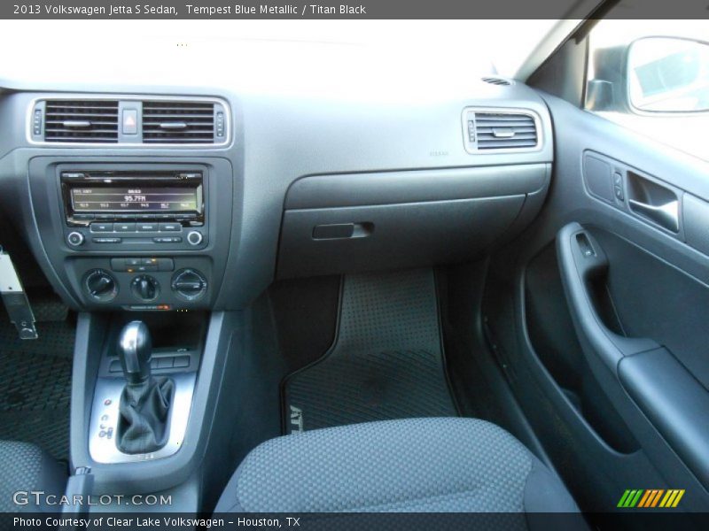 Tempest Blue Metallic / Titan Black 2013 Volkswagen Jetta S Sedan