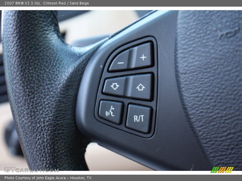 Controls of 2007 X3 3.0si