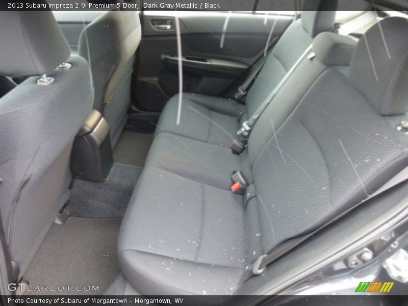 Dark Gray Metallic / Black 2013 Subaru Impreza 2.0i Premium 5 Door