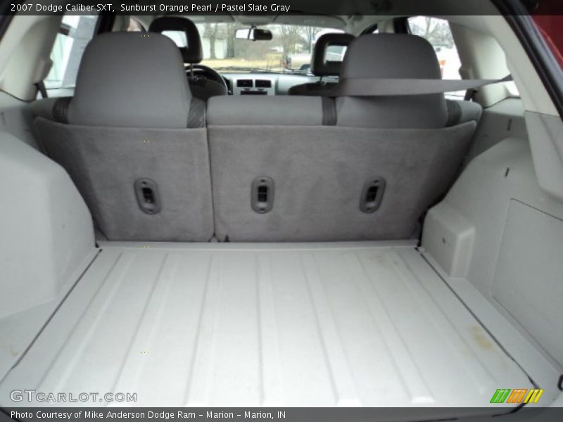 Sunburst Orange Pearl / Pastel Slate Gray 2007 Dodge Caliber SXT