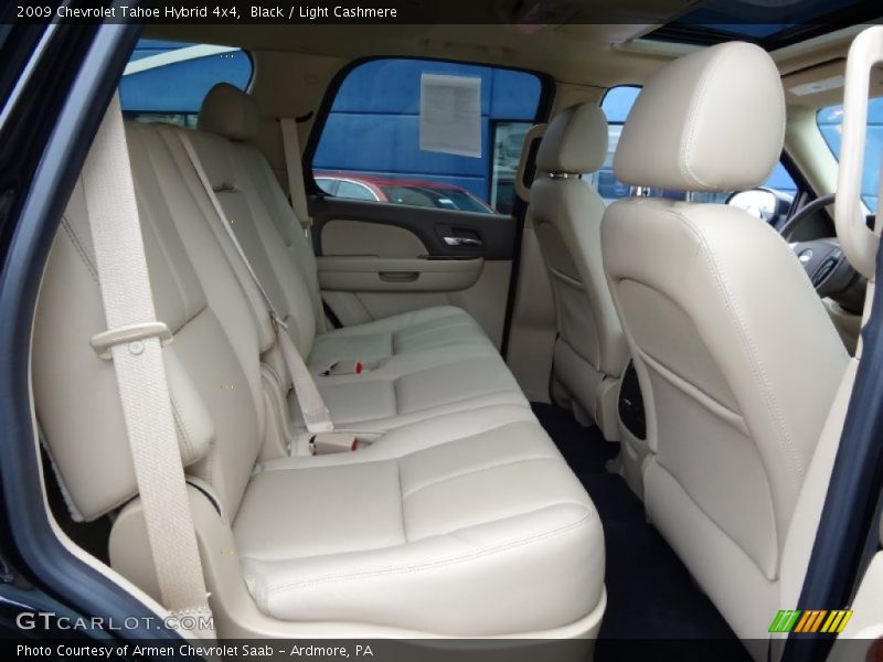 Rear Seat of 2009 Tahoe Hybrid 4x4