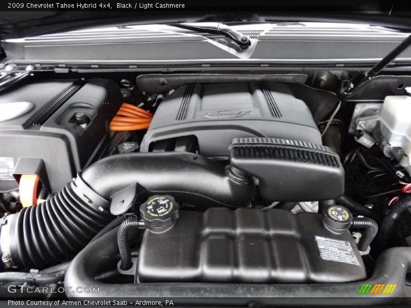  2009 Tahoe Hybrid 4x4 Engine - 6.0 Liter OHV 16-Valve Vortec V8 Gasoline/Electric Hybrid