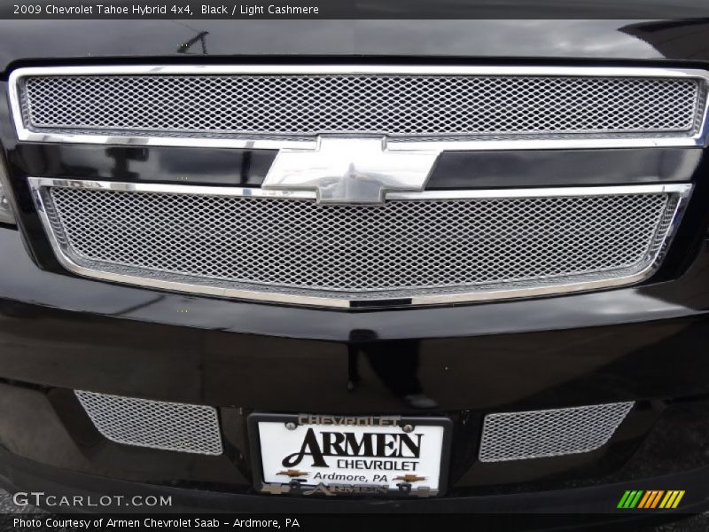 Black / Light Cashmere 2009 Chevrolet Tahoe Hybrid 4x4