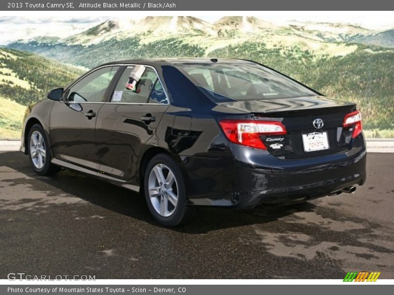 Attitude Black Metallic / Black/Ash 2013 Toyota Camry SE