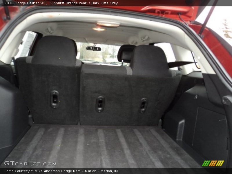 Sunburst Orange Pearl / Dark Slate Gray 2010 Dodge Caliber SXT