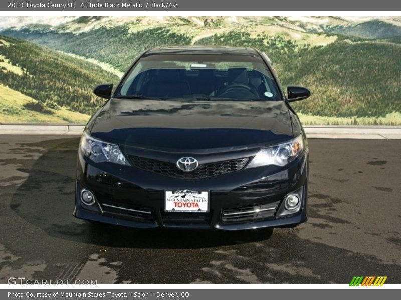 Attitude Black Metallic / Black/Ash 2013 Toyota Camry SE
