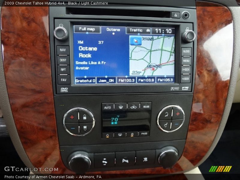 Controls of 2009 Tahoe Hybrid 4x4